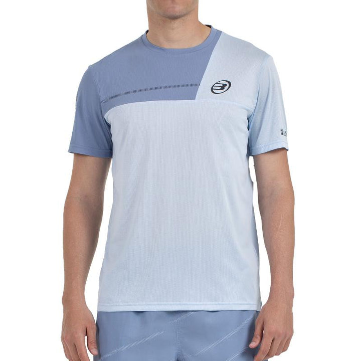 Maglietta Bullpadel Cacin Azzurro Ghiaccio Mélange