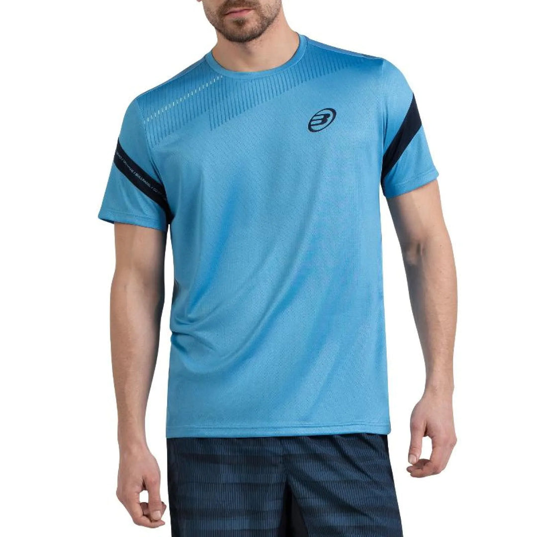 Camiseta Bullpadel Casul Azul Claro