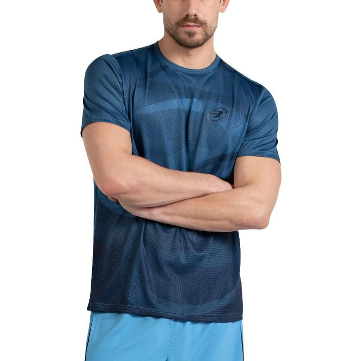 Camiseta Bullpadel Cayon Azul Atomico