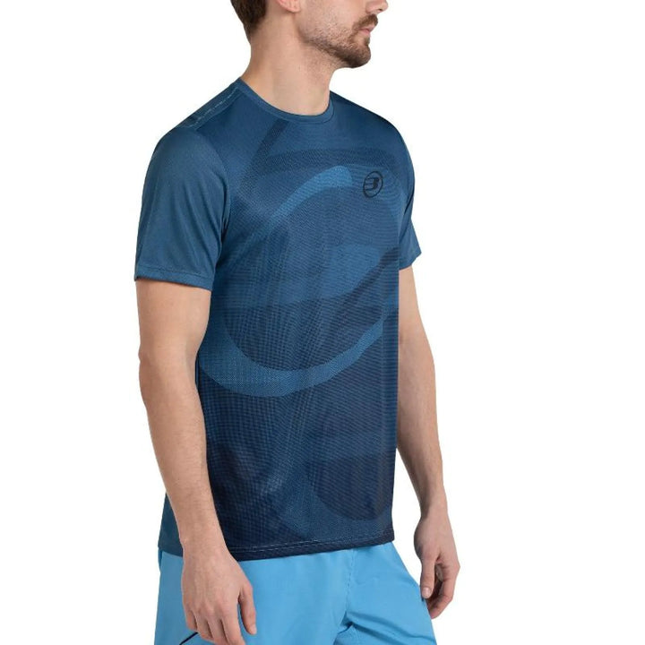 Camiseta Bullpadel Cayon Azul Atomico