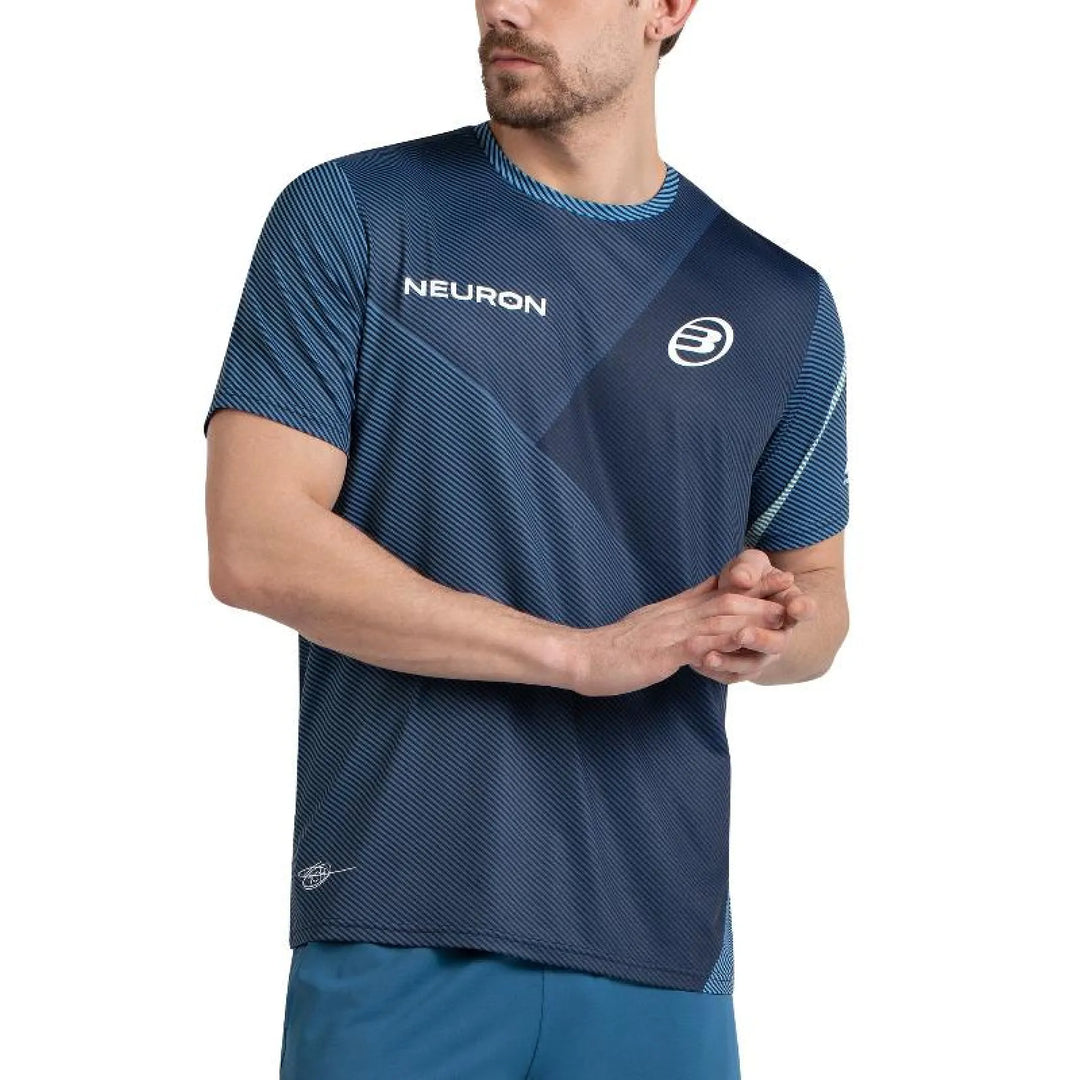 Camiseta Bullpadel Chingotto 26I Azul Atomico
