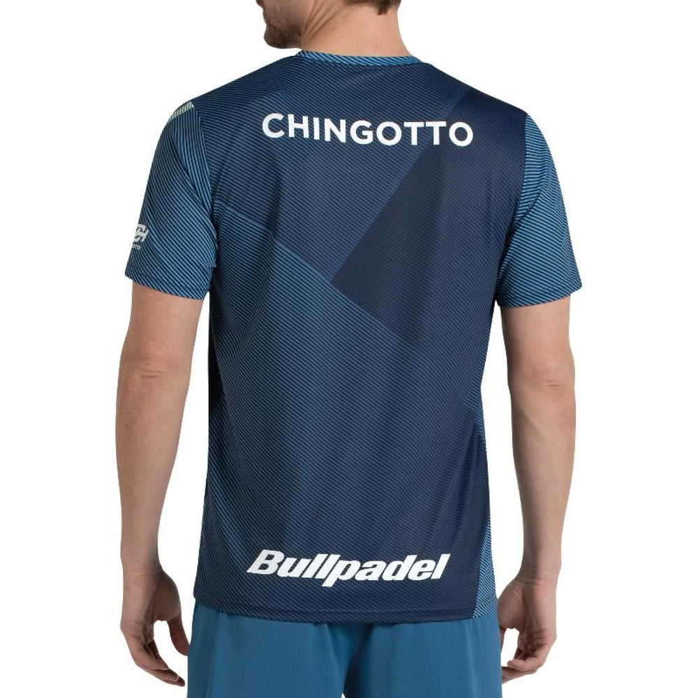 Camiseta Bullpadel Chingotto 26I Azul Atomico