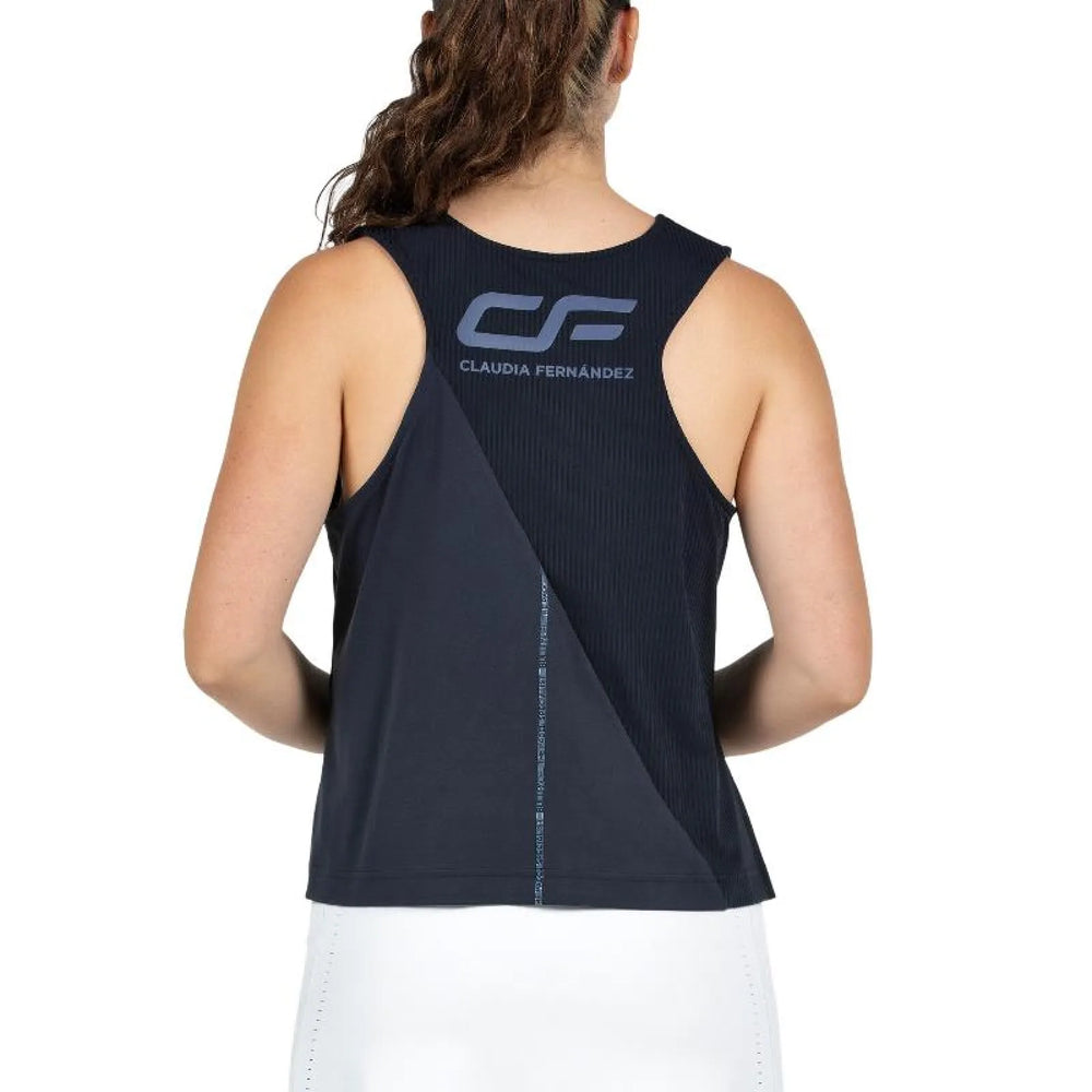 Camiseta Bullpadel Claudia Fernandez 26I Azul Marino