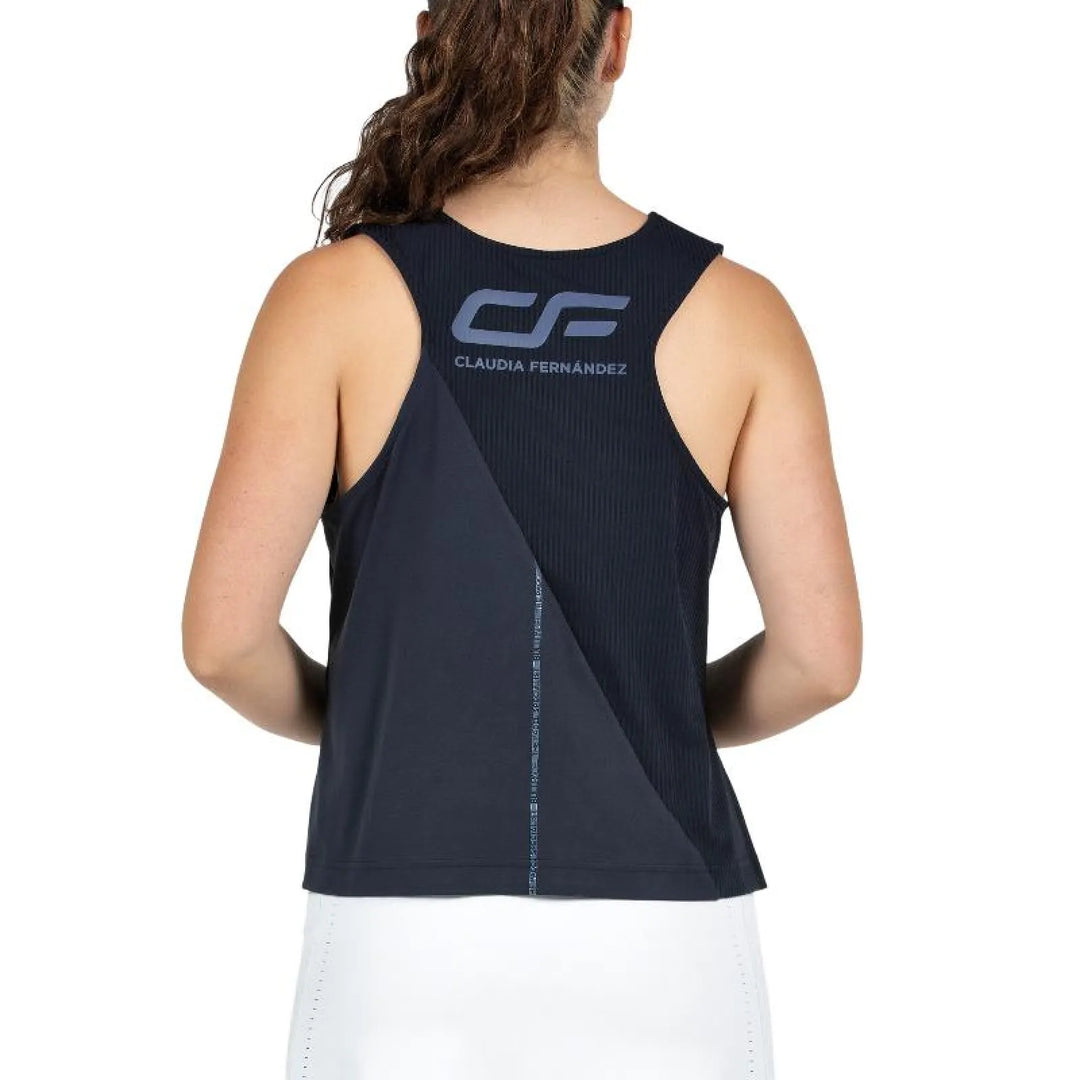 Camiseta Bullpadel Claudia Fernandez 26I Azul Marino