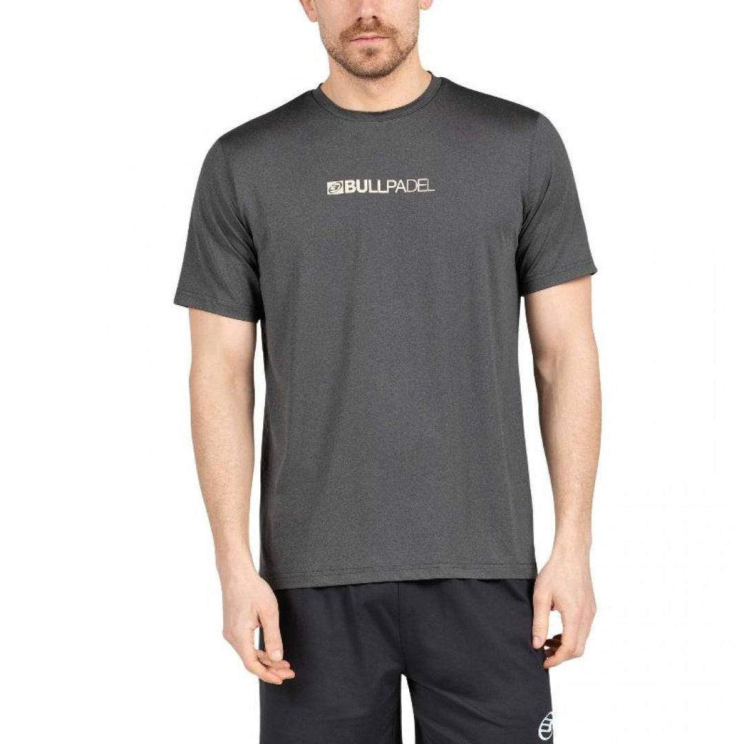 Camiseta Bullpadel Coledil Negro Vigore