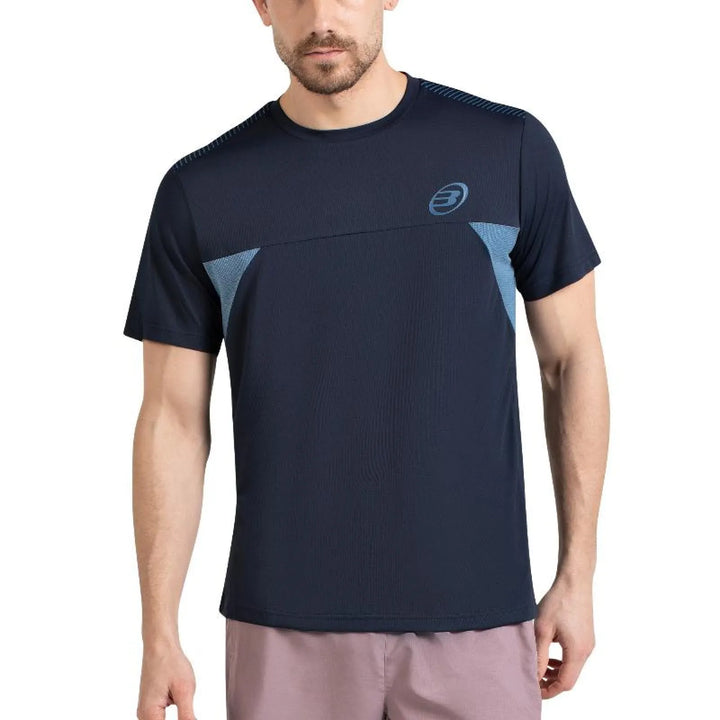 Camiseta Bullpadel Crase Azul Marino