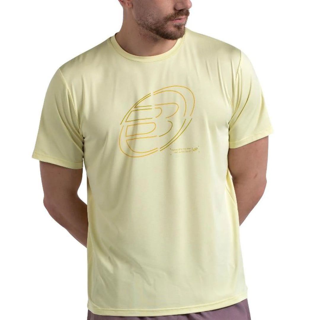 Camiseta Bullpadel Cuno Amarillo Vigore