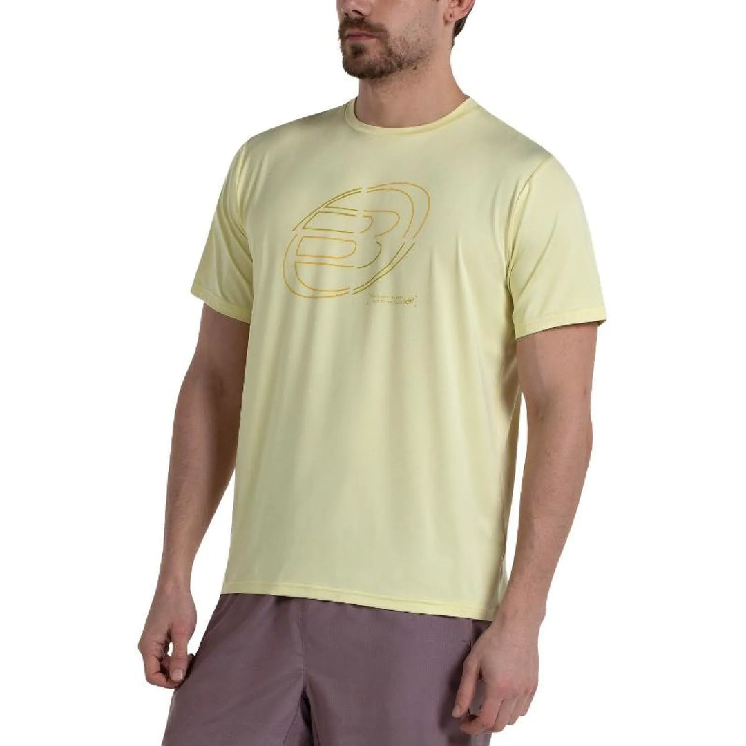 Camiseta Bullpadel Cuno Amarillo Vigore