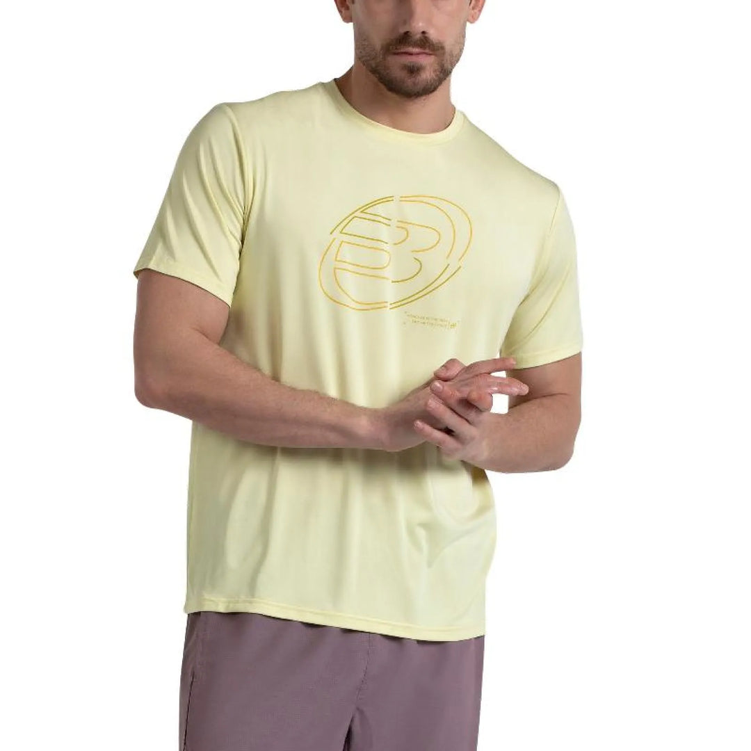 Camiseta Bullpadel Cuno Amarillo Vigore