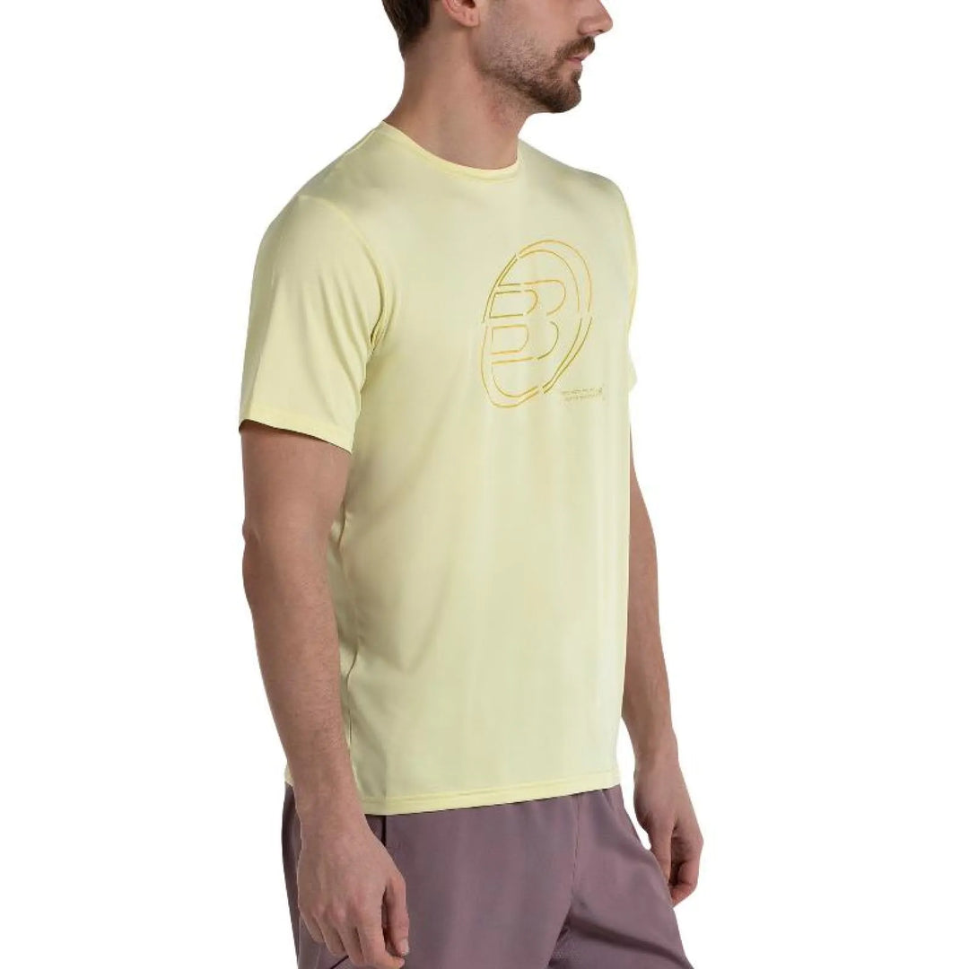 Camiseta Bullpadel Cuno Amarillo Vigore