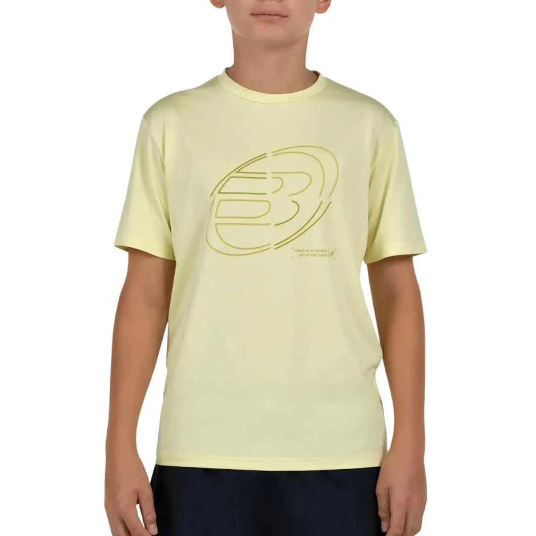 Camiseta Bullpadel Cuno Amarillo Vigore Junior