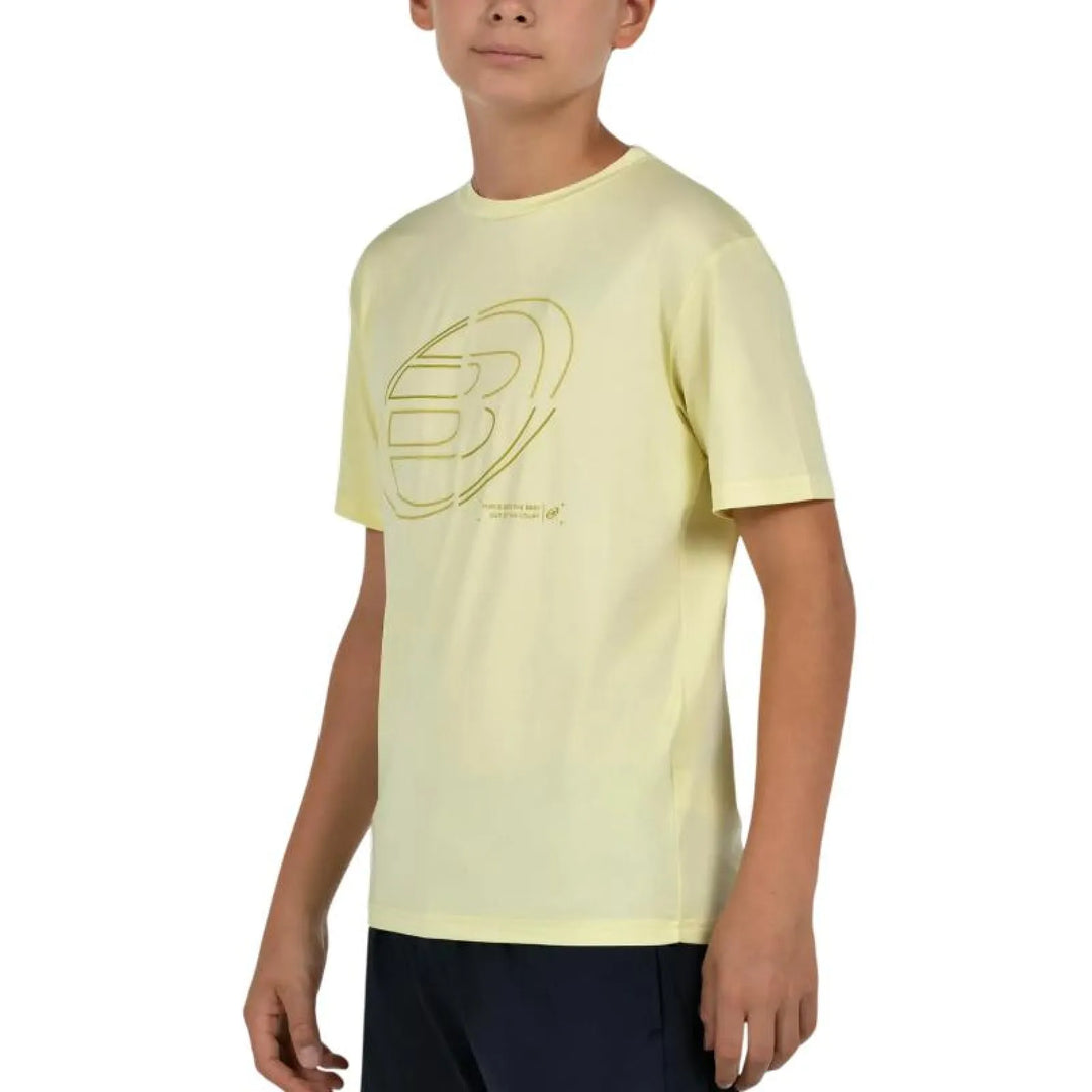 Camiseta Bullpadel Cuno Amarillo Vigore Junior
