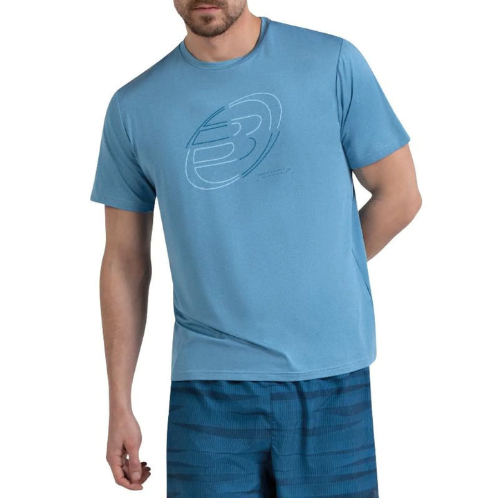 Camiseta Bullpadel Cuno Azul Claro Vigore