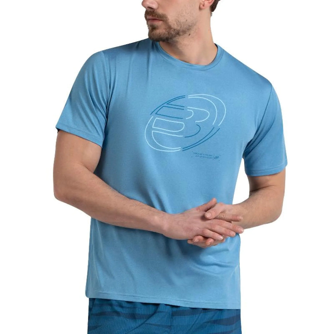 Camiseta Bullpadel Cuno Azul Claro Vigore