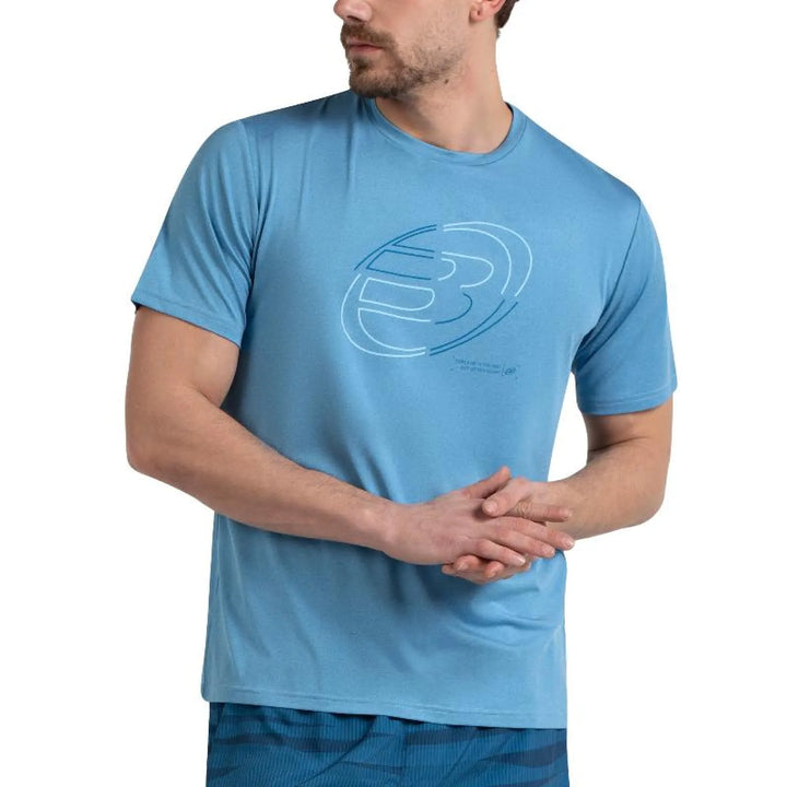 Camiseta Bullpadel Cuno Azul Claro Vigore