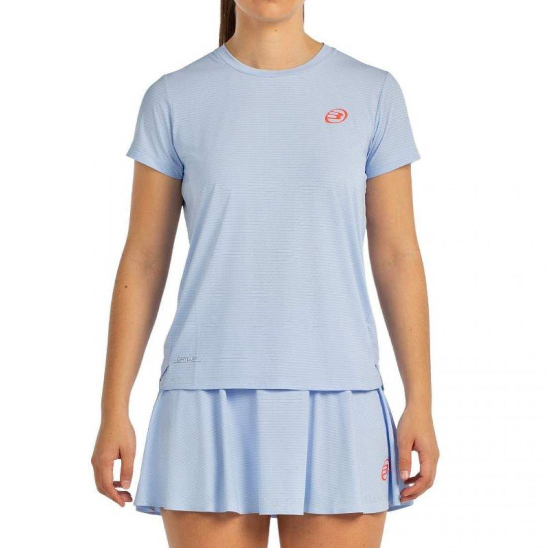 Camiseta Bullpadel Delfi Brea Chamuy Azul Celeste