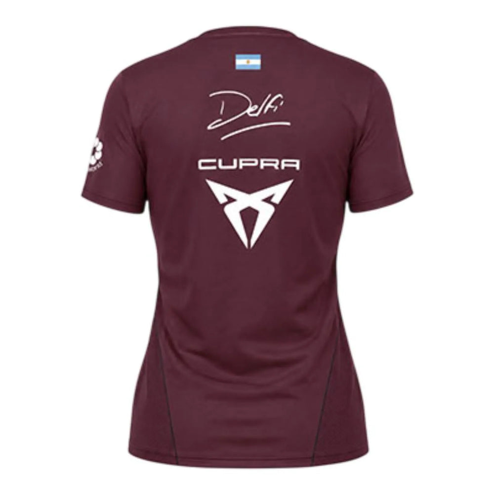 Camiseta Bullpadel Delfi Brea Omur 26I Ciruela