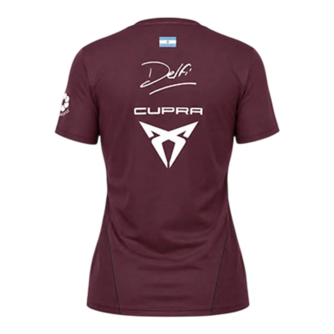 Camiseta Bullpadel Delfi Brea Omur 26I Ciruela