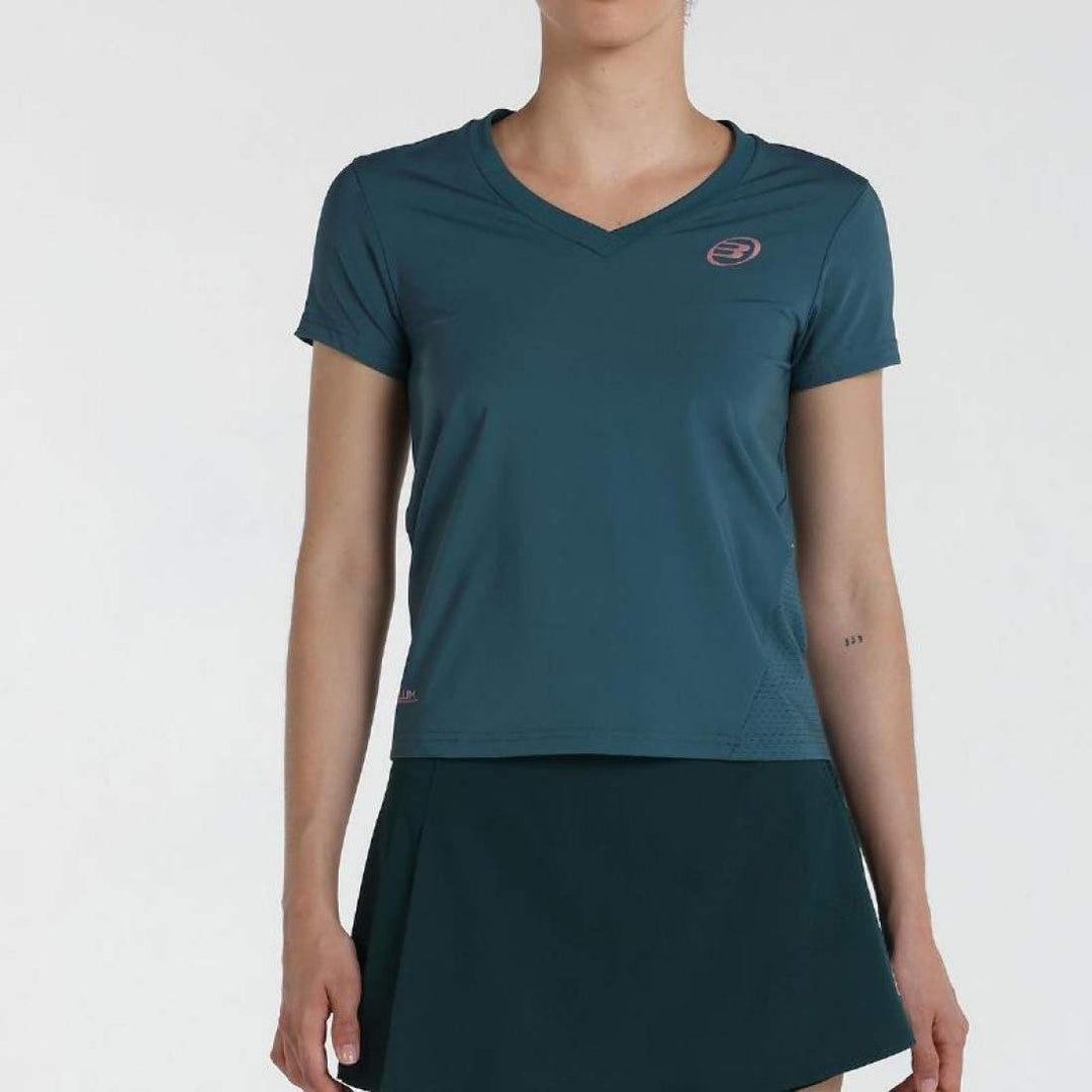 Camiseta Bullpadel Evito Verde Bosque
