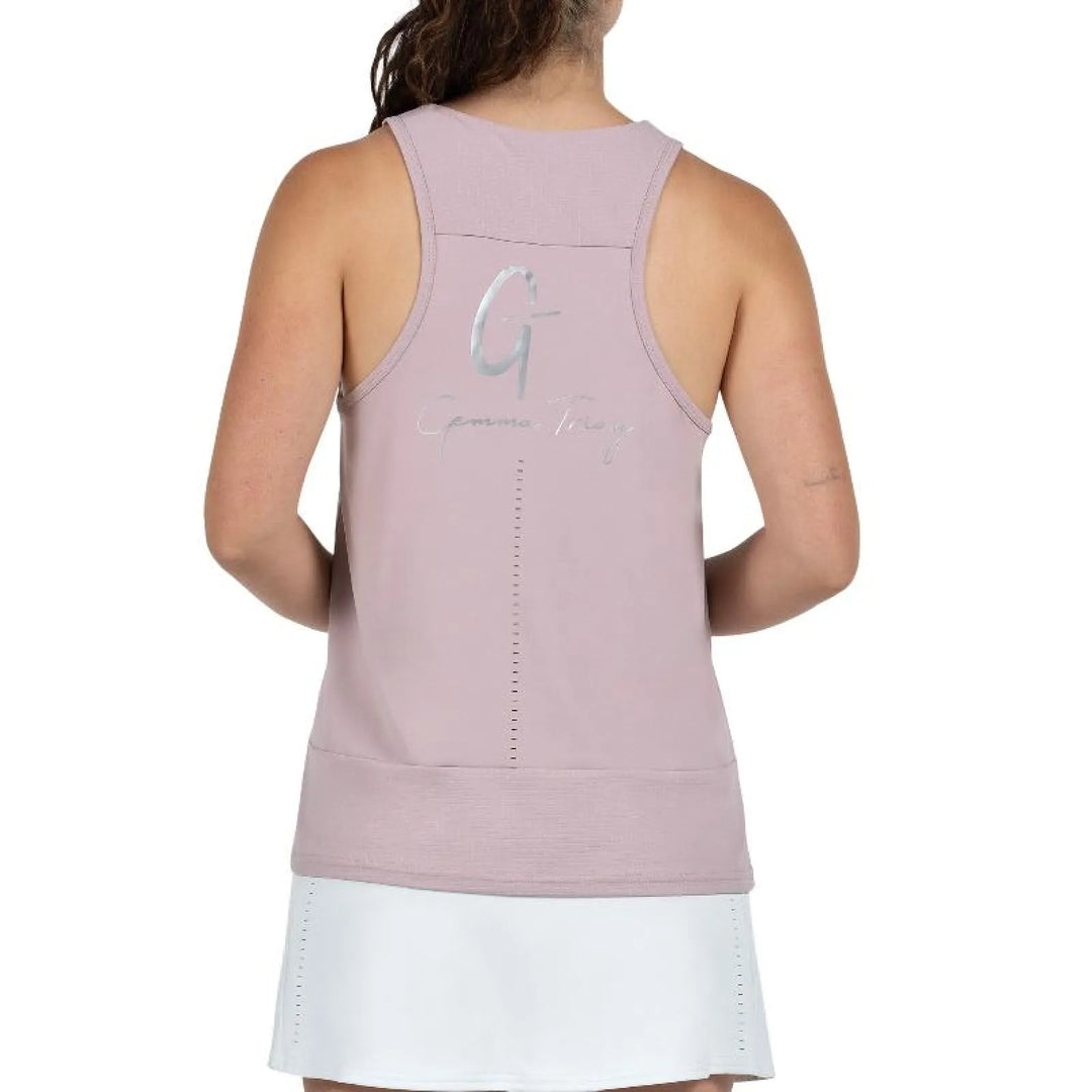 Camiseta Bullpadel Gemma Triay 26I Rosa Sombra