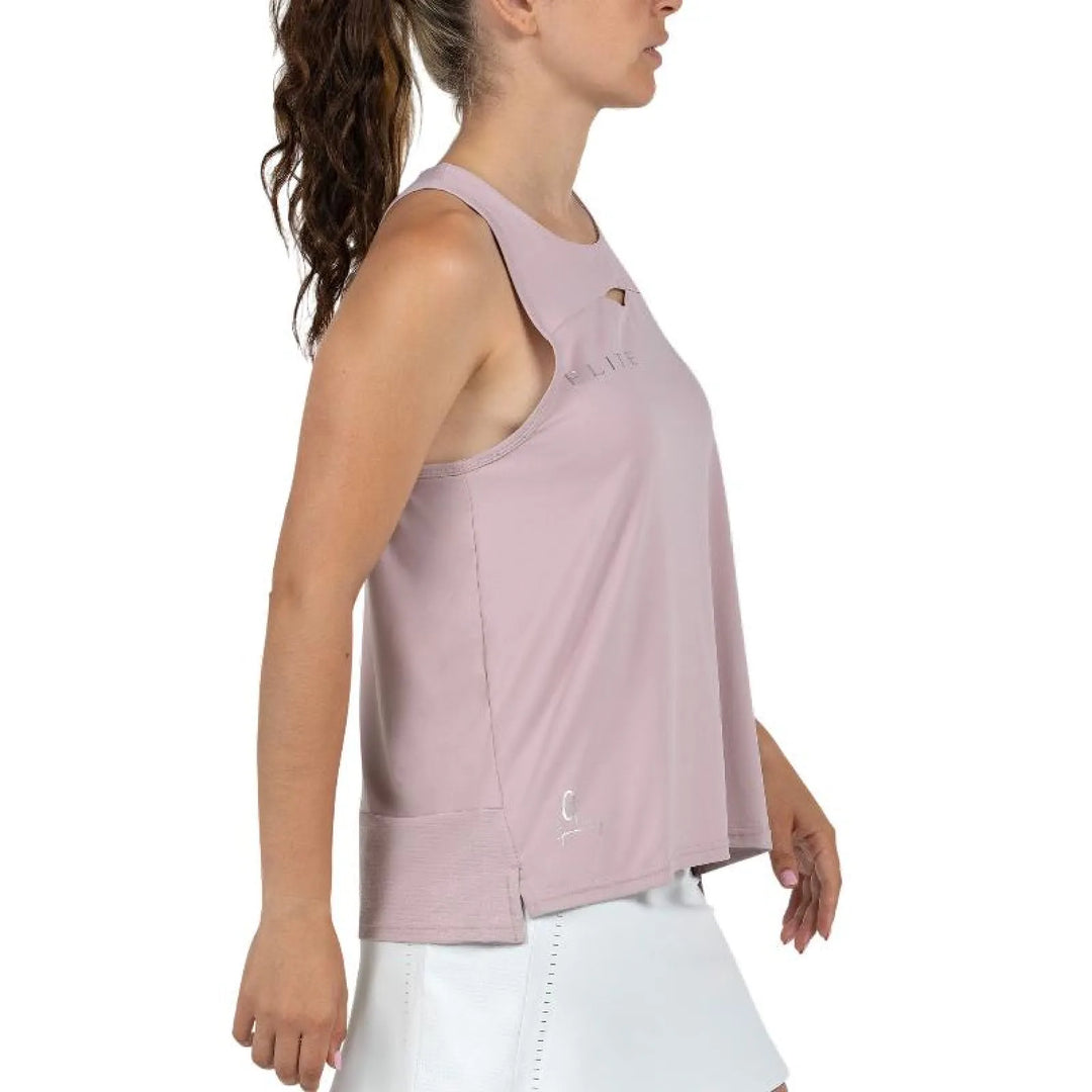 Camiseta Bullpadel Gemma Triay 26I Rosa Sombra