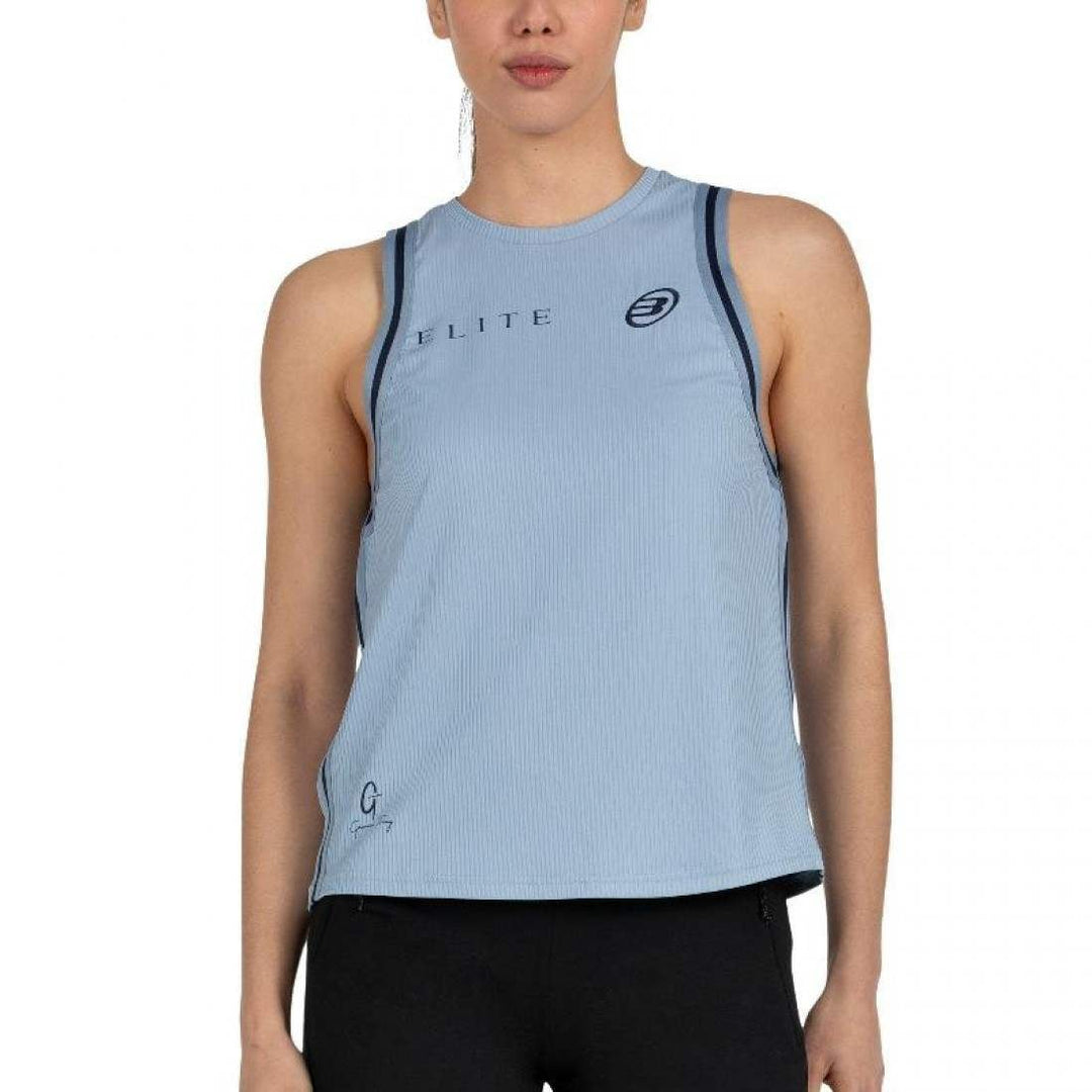 Camiseta Bullpadel Gemma Triay 26V Azul Acero