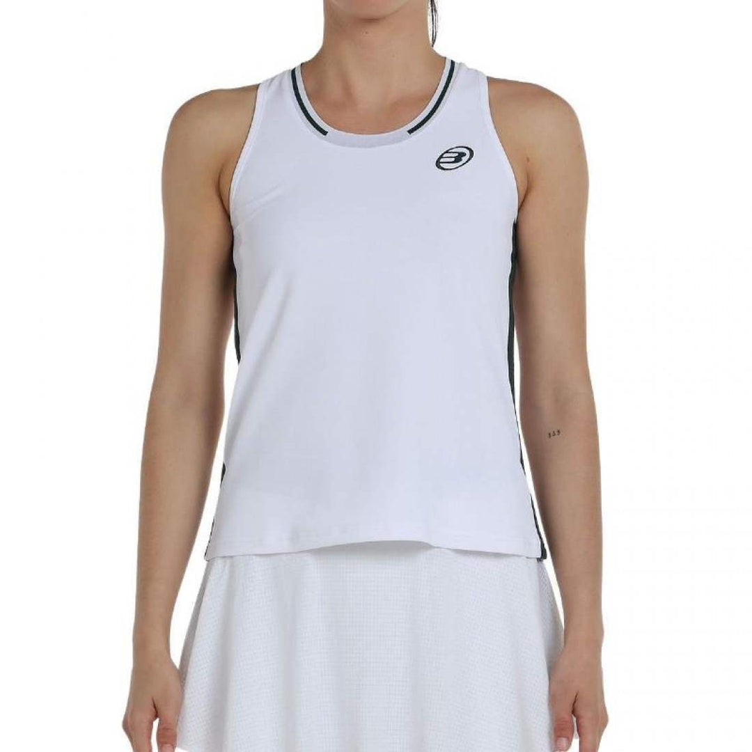 Camiseta Bullpadel Lerna Blanco | Bullpadel