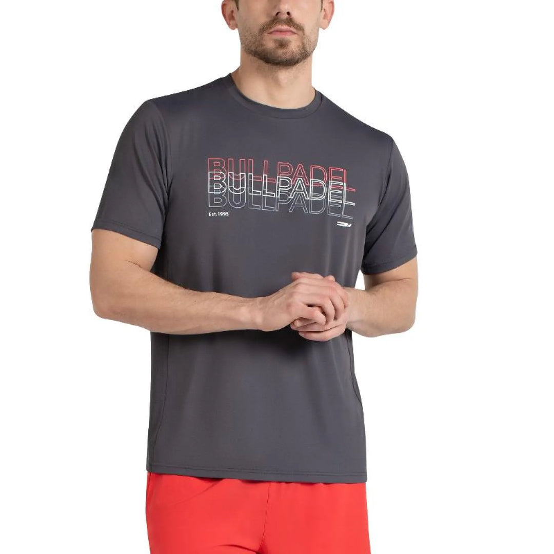 Camiseta Bullpadel Marila Asfalto