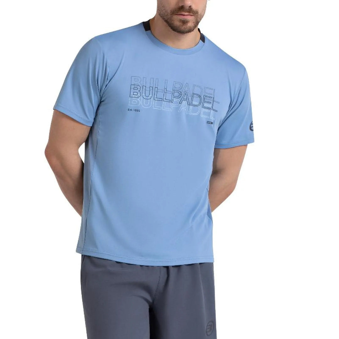 Camiseta Bullpadel Marila Azul Acero