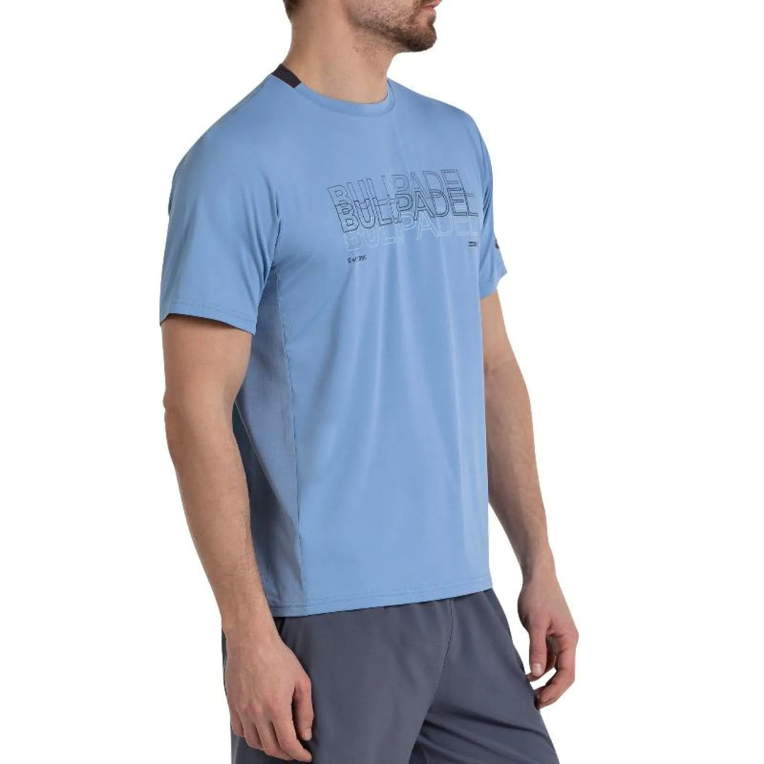 Camiseta Bullpadel Marila Azul Acero