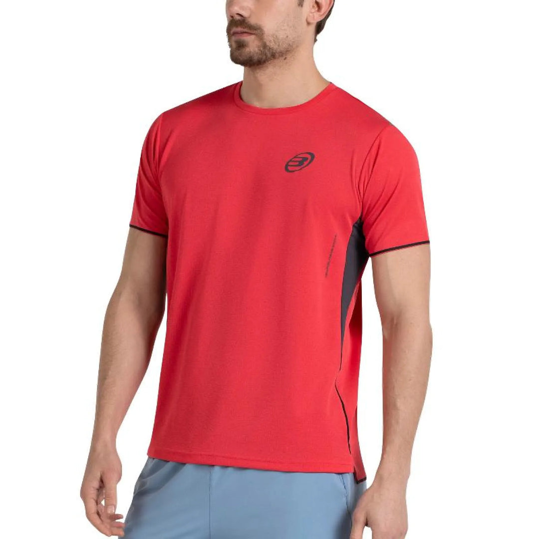 Camiseta Bullpadel Mensa Rojo Vigore