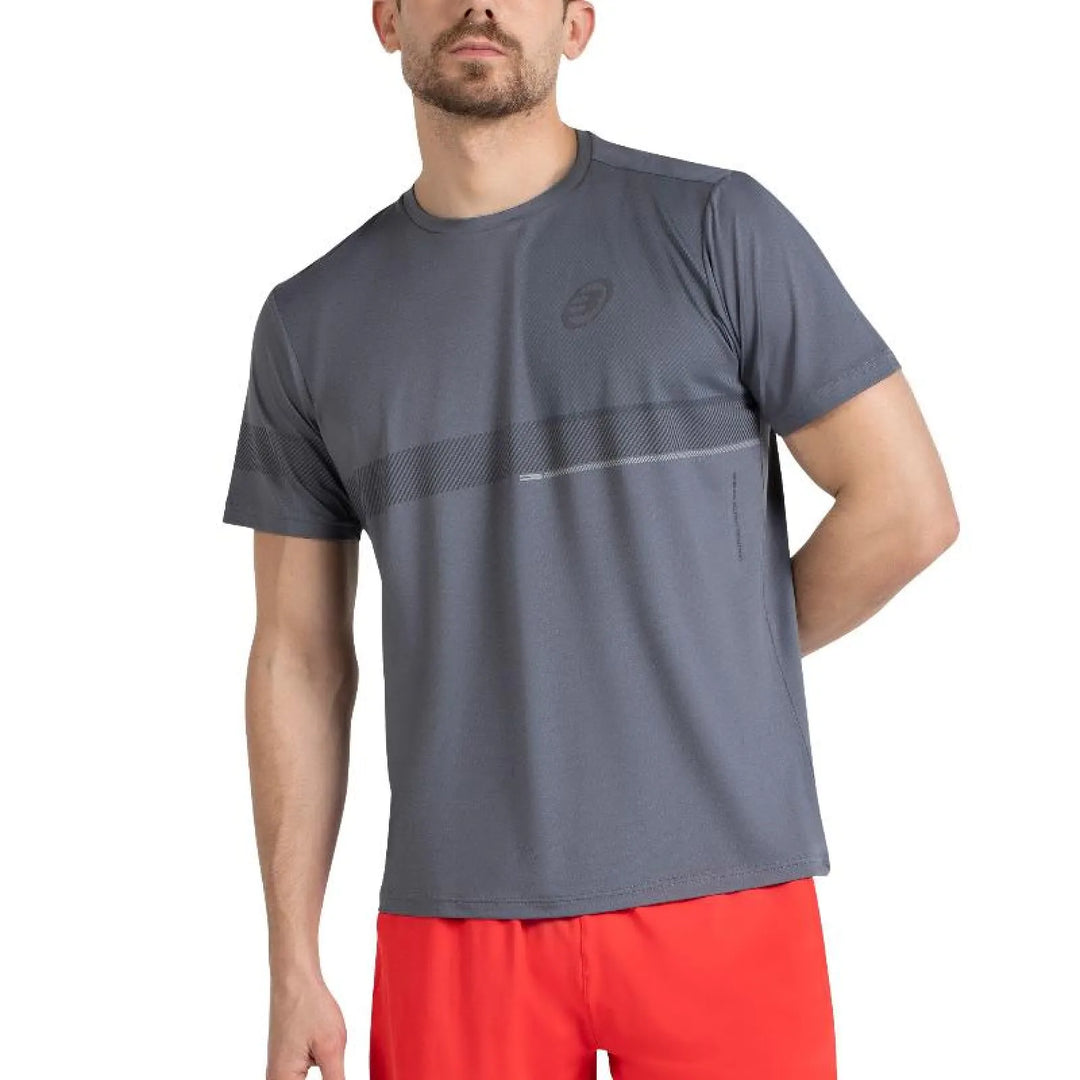 Camiseta Bullpadel Milon Grafito