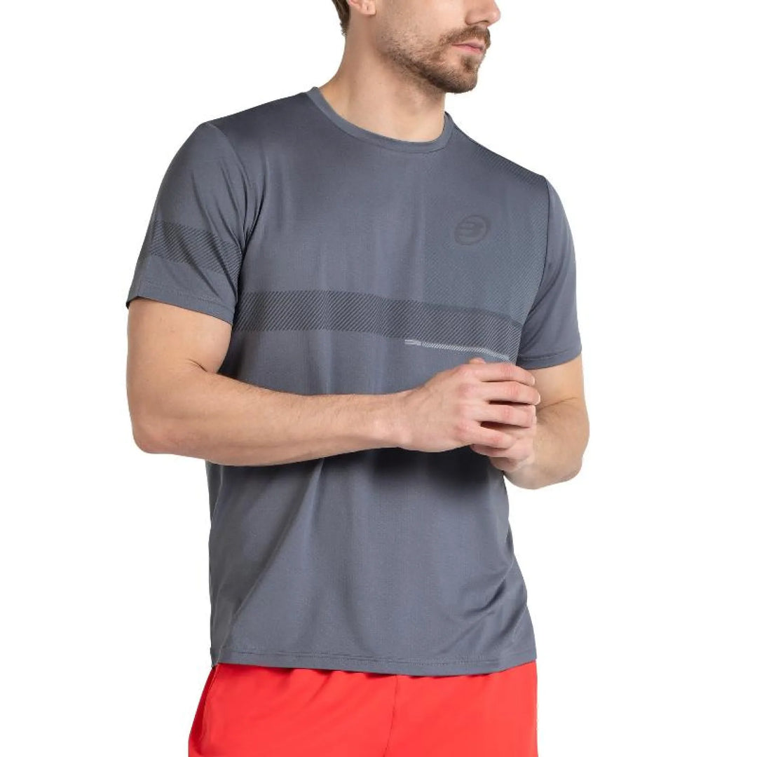 Camiseta Bullpadel Milon Grafito