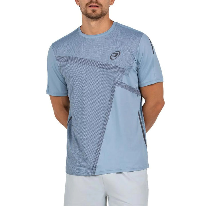 Camiseta Bullpadel Mosal Azul Acero