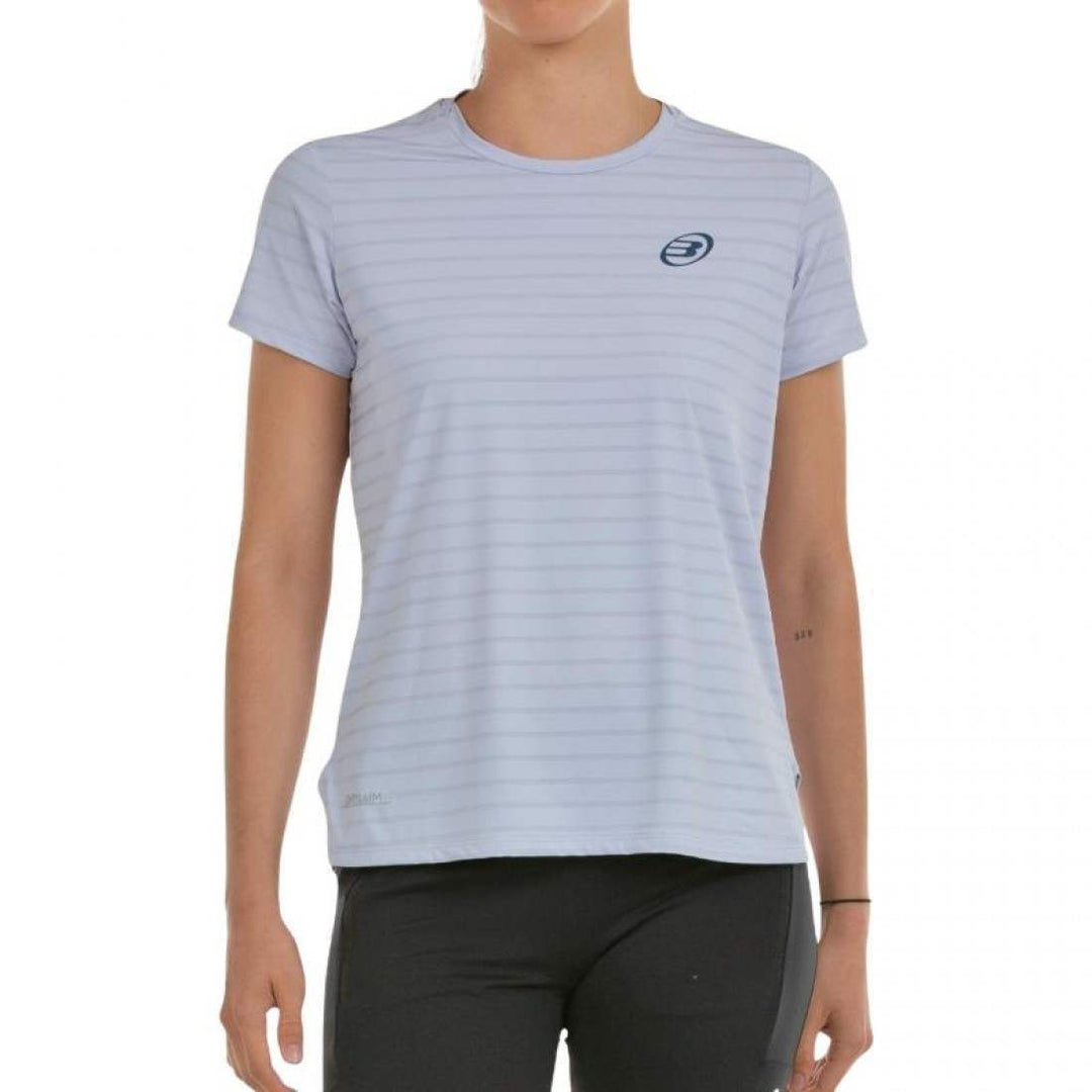 Camiseta Bullpadel Oimbra Gris Azulado Bicolor | Bullpadel