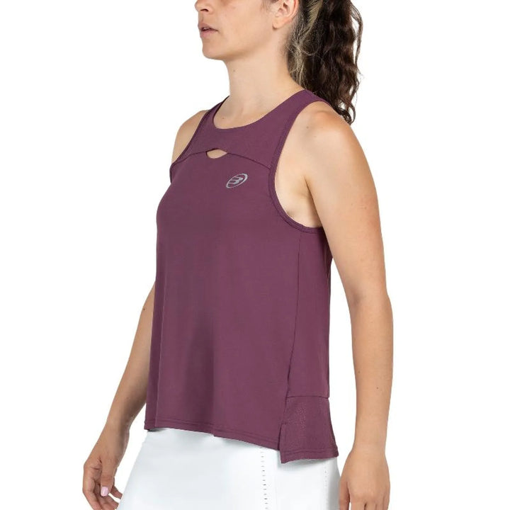 Camiseta Bullpadel Olene Ciruela