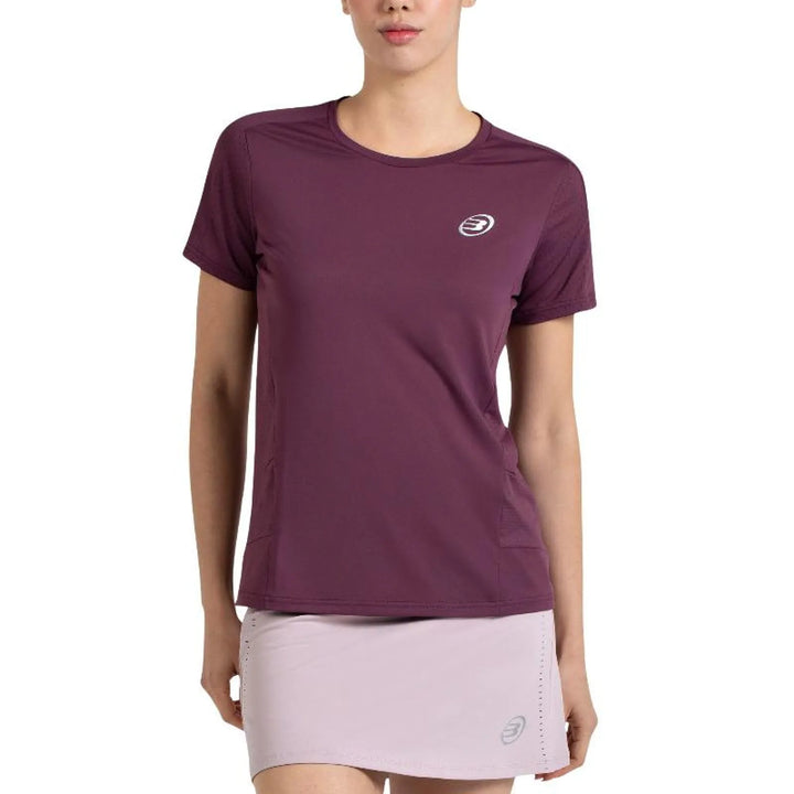 Camiseta Bullpadel Omur Ciruela
