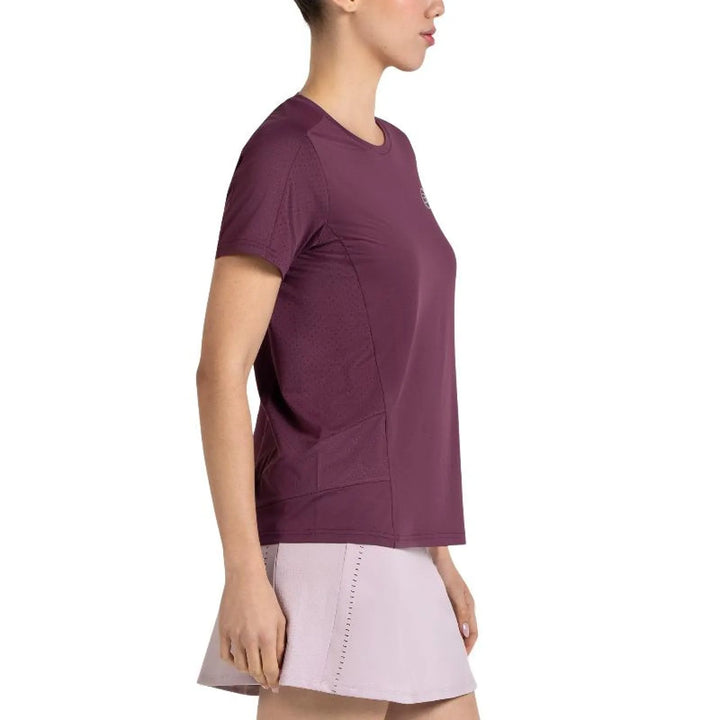 Camiseta Bullpadel Omur Ciruela