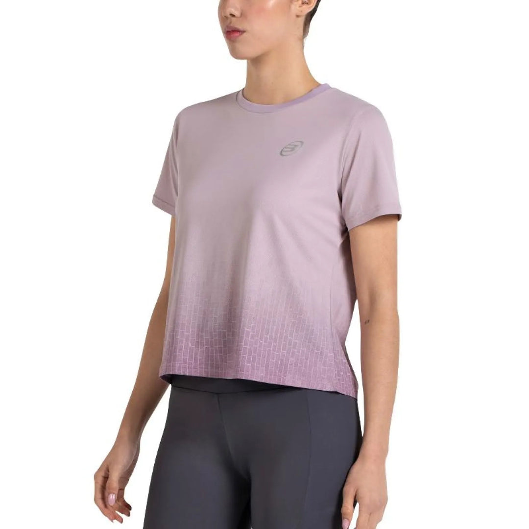 Camiseta Bullpadel Osias Rosa Sombra