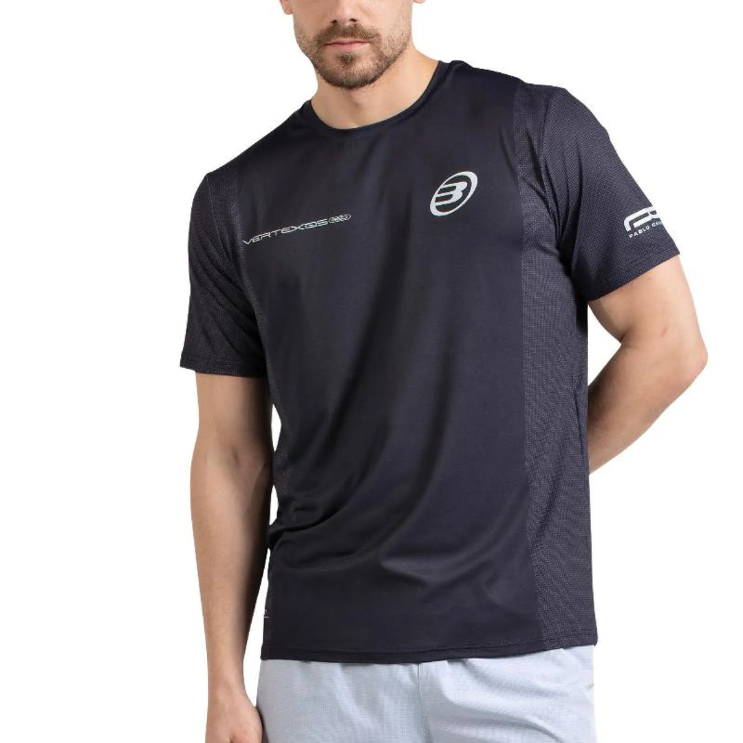 Camiseta Bullpadel Pablo Cardona 26I Negro