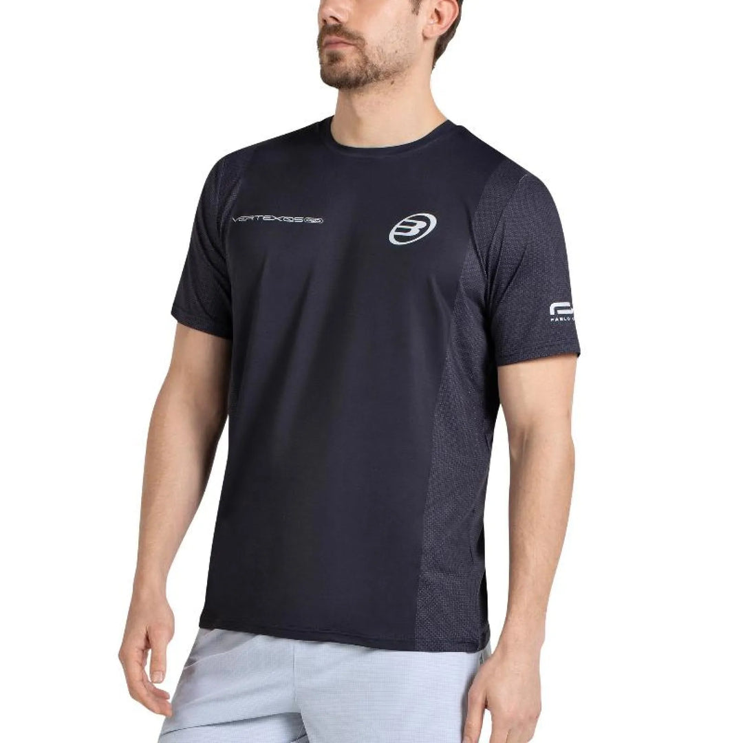 Camiseta Bullpadel Pablo Cardona 26I Negro