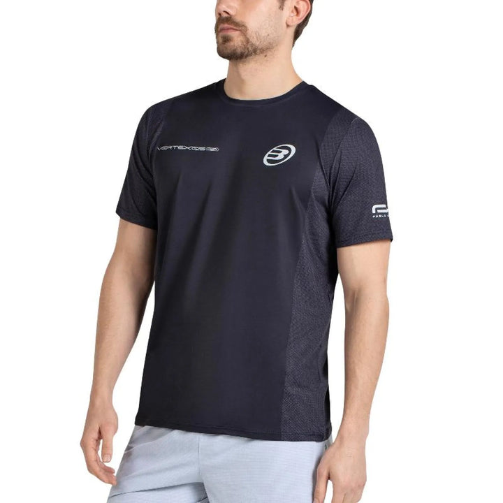Camiseta Bullpadel Pablo Cardona 26I Negro