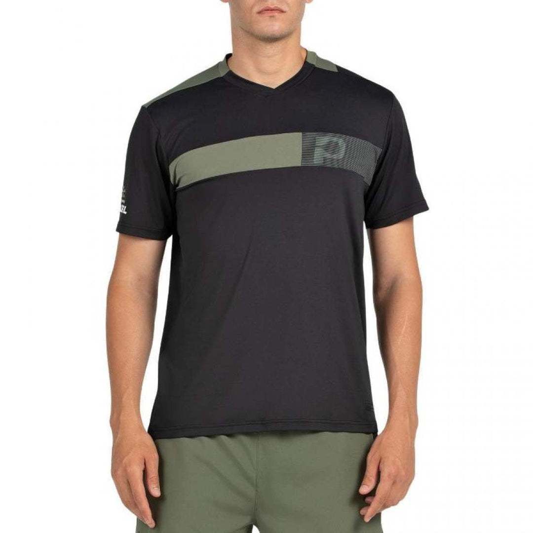Camiseta Bullpadel Premier Padel Puyo Negro