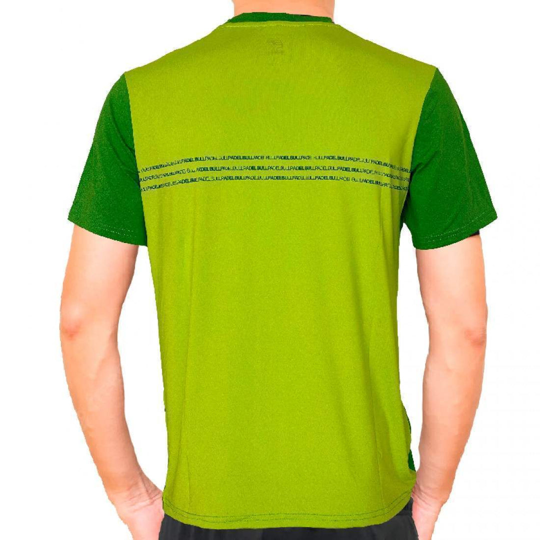 Maglietta Bullpadel Rebel Limone Fluo