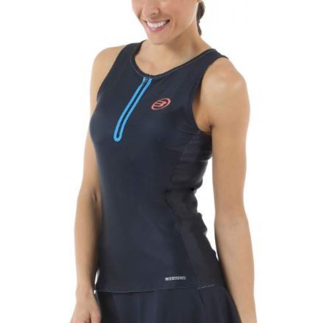 Camiseta Valdema Tirantes Azul Marino Bullpadel