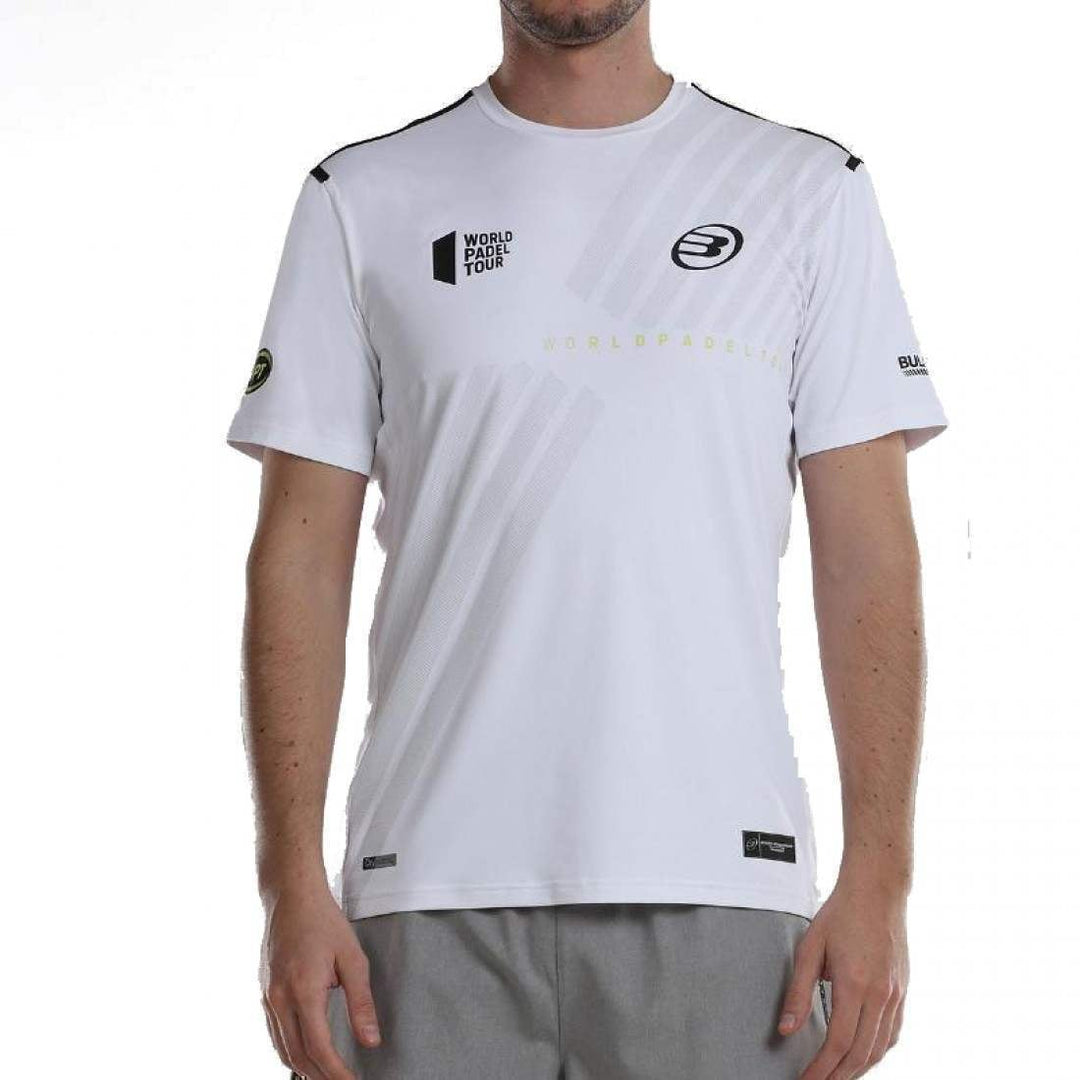 Camiseta Bullpadel WPT Logro Blanco