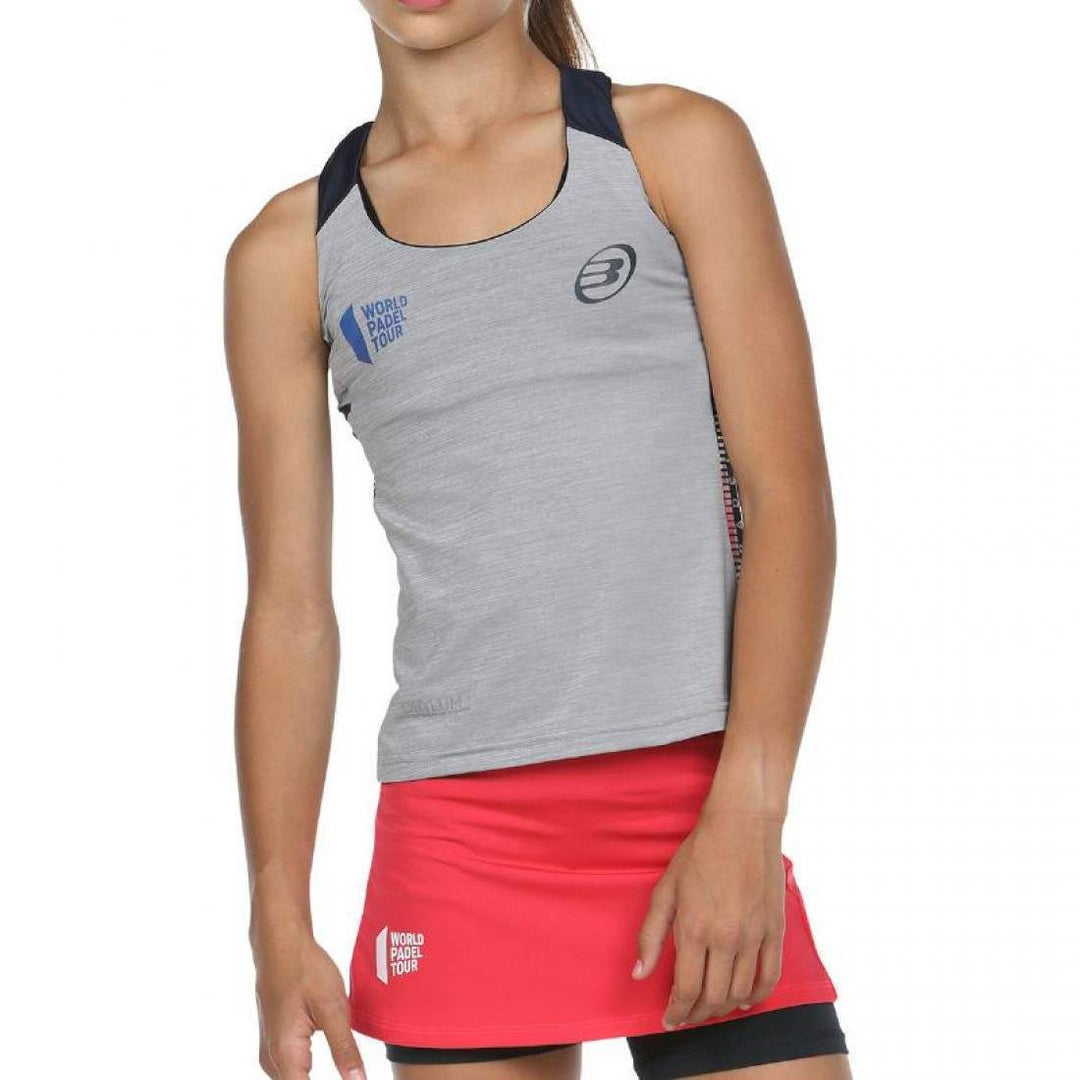 Camiseta Bullpadel WPT Ravolta Gris Medio Vigore Junior | Bullpadel
