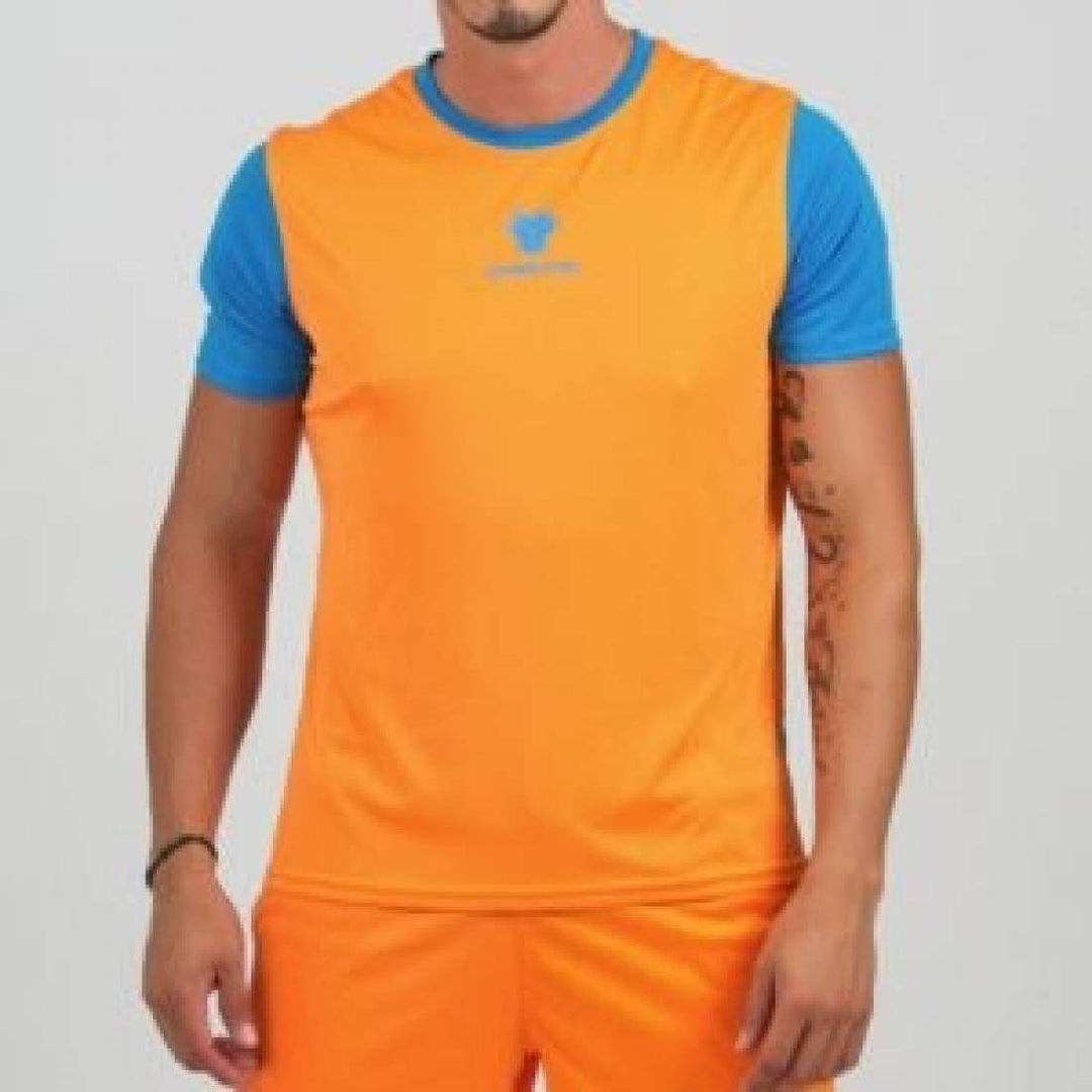 Camiseta Cartri Coach 3.0 Naranja Azul Junior | Cartri
