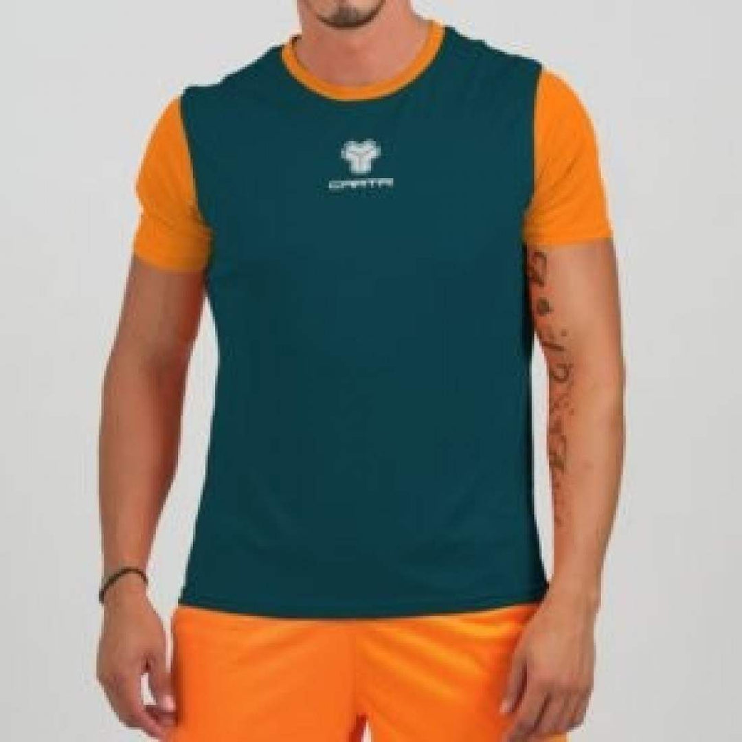 Camiseta Cartri Coach 3.0 Petroleo Naranja Junior | Cartri