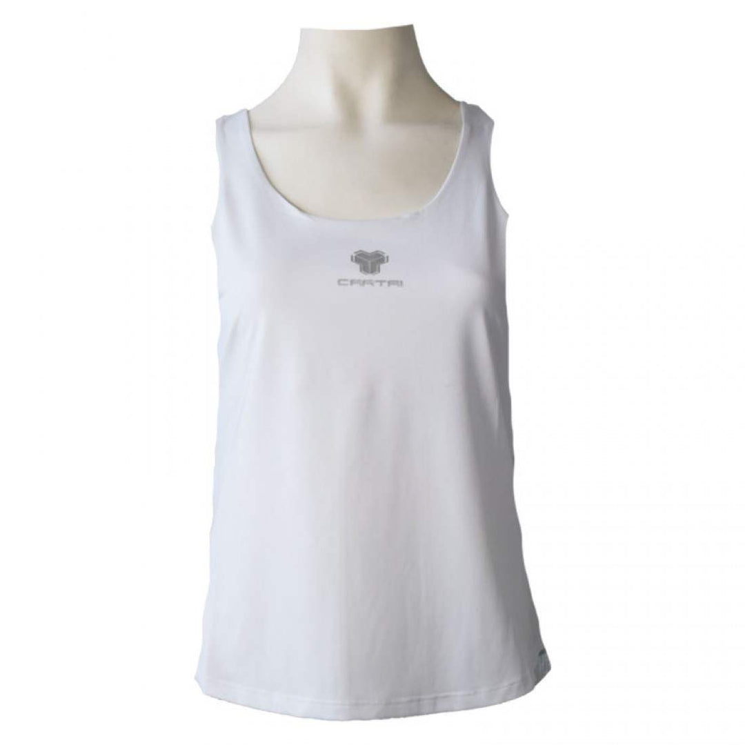 Camiseta Cartri Coach Vest 3.0 Blanco Plata Junior | Cartri